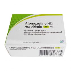 Атомоксетин HCL 40 мг Европа :: Аналог Когниттера :: Aurobindo капс. №30 в Новокузнецке и области фото